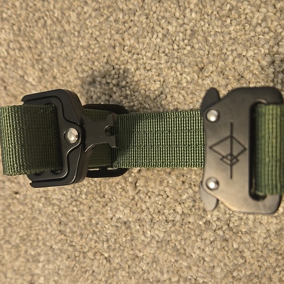 ROAM Green and Black Belt Durable Nylon Dog Collar - Picture 6 of 6